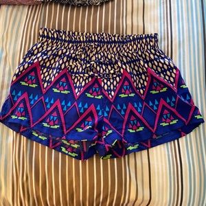 Francesca’s printed shorts